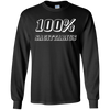 Image of 100 % Sagittarius tshirt funny birthday shirt
