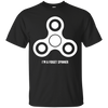 Image of "I'm A Fidget Spinner" Lazy Halloween Costume T-Shirt