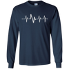 Image of Bike Heartbeat Pulse Shirt - Funny Bike Shirt