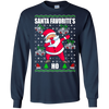 Image of Santa Favorite's Ho Dabbing Santa X-ma T-Shirt