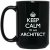 Image of Architect Keep Calm Funny Architect Gift T-Shirt