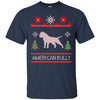 Image of American bully Christmas shirt