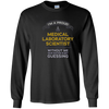 Image of "Medical Laboratory Scientist: Doctor is Guessing" t-shirt
