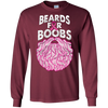 Image of 'Beards Breast Cancer Shirt' Breast Cancer Awareness Shirt