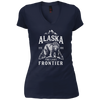 Image of Alaska T Shirt The Last Frontier Bear Home Men Women Gifts