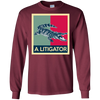 Image of A Litigator T-Shirt Law Funny Legal Attorney Lawyer