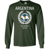 Image of Argentina Soccer Team Russia 2018 T Shirt Football Fan
