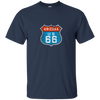 Image of Route de l'Arizona 66. Retro, Vintage, Distressed Grunge Tee
