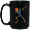 Image of Autism Halloween Dabbing Skeleton T-Shirt Costume 2017 Gift