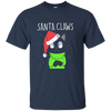 Image of Santa Claws Cat Lovers Long Sleeve Shirt
