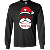 Image of Santa's Favorite Nurse Funny Nurse Christmas T-Shirt
