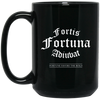 Image of "Fortis Fortuna Adiuvat" Latin Quote T-Shirt
