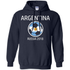 Image of T-shirt de football à manches longues de l’équipe d’Argentine de football 2018
