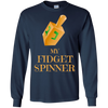 Image of Funny Hanukkah Shirt - Fidget Spinner Dreidel T-Shirt