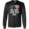Image of American Flag Sunglasses 4th of July Shirt Gift USA Fourth