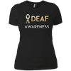 Image of American sign language Deaf Awareness T shirt