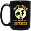 Image of Witches With Hitches Funny Camping Halloween T-Shirt Gift
