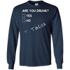 Image of Are you Drunk Tacos Funny Drinking Beer T Shirt