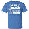 Image of 50th Birthday Funny Tshirt | The First Fifty Are The Hardest