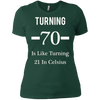 Image of Funny Happy 70th Birthday T-Shirt for Men or Women