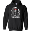 Image of La chemise de chien de meute afghane ne peut pas voir les amants de chien mignons Haters placer la balle sur le tee