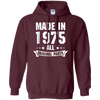 Image of Age Shirt Made in 1975 43rd Years Old 43 Birthday Gift