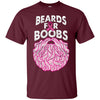 Image of 'Beards Breast Cancer Shirt' Breast Cancer Awareness Shirt