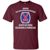 Image of T-shirt 10e division de montagne 20325