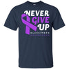 Image of Alzheimer's Awareness Never Give Up Long Sleeve T-Shirt