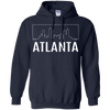 Image of Atlanta Georgia Skyline Souvenirs TShirts GA Gifts