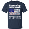 Image of Assuming I Was Just An Old Man US Veteran Long Sleeve TShirt