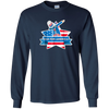 Image of 4th of July Uncle Sam Dab T-Shirt - Funny Uncle Sam Dab Tee