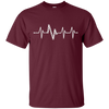 Image of Bike Heartbeat Pulse Shirt - Funny Bike Shirt