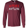 Image of Witches Ain't Loyal Halloween Funny Shirt