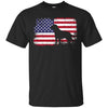 Image of american flag labrador shirt - usa flag labrador shirt