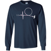 Image of Aerobatic Pilot Heartbeat | Airshow Fan Aerobatic Pilot Tee
