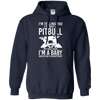 Image of A Pitbull My Dad Said I'm a Baby - Funny T-Shirt