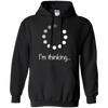 Image of "I'm Thinking" Geek Nerd Computer Programmer Techie T-Shirt
