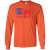 Image of T - shirt du 4 juillet, drapeau des États - Unis.