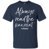 Image of Always Read the Fine Print I'm Pregnant Shirt Announcement