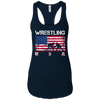 Image of American Flag Wrestling T-shirt