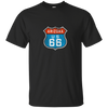 Image of Route de l'Arizona 66. Retro, Vintage, Distressed Grunge Tee