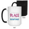 Image of A Women's Place Is In The Resistance T-Shirt Womens Clothing