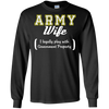 Image of Army Wife Funny T Shirt