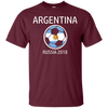 Image of T-shirt de football à manches longues de l’équipe d’Argentine de football 2018