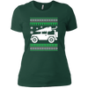 Image of Santa's Jeep Christmas Tree Ugly Sweater Party