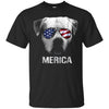 Image of American Bulldog Merica t-shirt - Patriot Patriotic