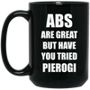 Image of Abs Are Great Funny Polish Food Pierogi Poland T-shirt Tee
