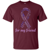 Image of Alzheimer's Awareness T-Shirt For My Friend