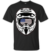 Image of American Flag Moto / Snowmobile Helmet T-Shirt